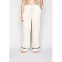 JOOP! Pyjamabroek crème / wit