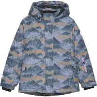 Color Kids Sportjas cyaan blauw / lichtblauw / pasteloranje