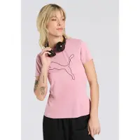 Puma Functioneel shirt 'Tad Essential' eosine / zwart