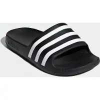 Adidas Strand-/badschoen 'Adilette Aqua' zwart / wit