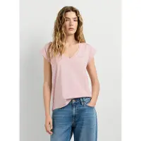 Pepe Jeans Cloe T-shirt Met Korte Mouwen En V-hals Roze XS Vrouw