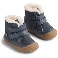 Wheat - Kid's Lauflern-Stiefel Daxi Wolle Tex - Winterschoenen 26, blauw