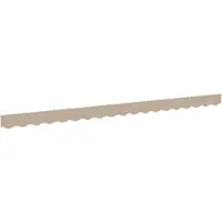 vidaXL Vervangvolant voor zonnescherm voor 4 m Beige Polyester