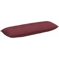 vidaXL Rugkussen Wijnrood 200 x 19 x 50 cm Stof