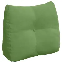 vidaXL Rugkussen Lichtgroen 60 x 24 x 50 cm Fluweel