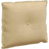 vidaXL Rugkussen Grijs Groen 60 x 50 cm Corduroy stof