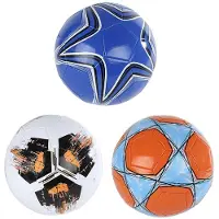 Merkloos Voetbal Futuro maat 5 multicolor 280gr speelgoedbal.