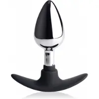 Master Series Dark Invader Anaalplug Metaal - Medium