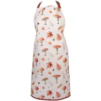Clayre & Eef Keukenschort 70x85 cm Beige Katoen