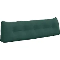 vidaXL Rugkussen Donkergroen 160 x 24 x 50 cm Fluweel