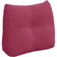 vidaXL Rugkussen Wijnrood 60 x 24 x 50 cm Fluweel