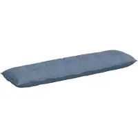 vidaXL Rugkussen Blauw 180 x 50 cm Corduroy stof