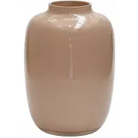 Vase the World Vaas Artic XS | Sand | Mond geblazen glas | Ø17 x H24 cm
