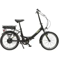 Villette Orus E2100, vouwbare e-bike, 1 versnelling, 20 inch, zwart