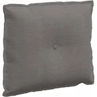 vidaXL Rugkussen Lichtgrijs 60 x 50 cm Corduroy stof