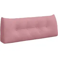 vidaXL Rugkussen Roze 120 x 24 x 50 cm Fluweel