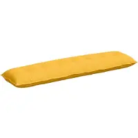 vidaXL Rugkussen Licht Geel 200 x 50 cm Corduroy stof