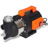 FUXTEC tuinpomp FX-GP1200N - tot 4.000 liter per uur | 48 meter opvoerhoogte | 1200 Watt | 4,8 bar | 77 dB | 1" slangdiameter | 8,5 kg | elektrisch