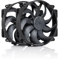 Noctua NF-A14x25r G2 PWM Zwart - Duo Fan Kit