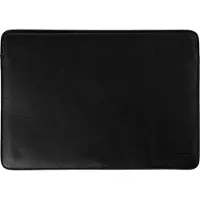 Accezz Leather Laptophoes voor de Apple MacBook 15 inch - Laptopsleeve - Zwart