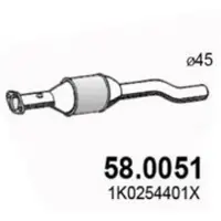 Asso Marmitte Srl Katalysator 58.0051