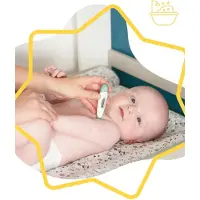Badabulle Thermometer Flexibele Tip Groen