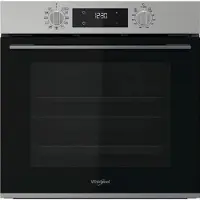 Whirlpool multifunctionele inbouwoven: roestvrij staalkleur, - OMK58HR0X