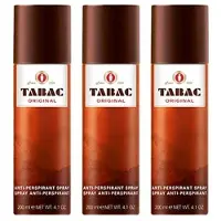 Tabac 3x200ml Tabac Original Deodorant Deospray Anti-perspirant Man Voordeelverpakking