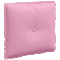 vidaXL Rugkussen Roze 200 x 19 x 50 cm Stof
