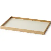 Gejst Frame dienblad medium 23x34 cm Eikenhout-beige