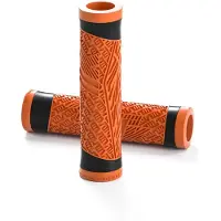 HBS Hs167 Fietshandvatten - 130 Mm - Silicagel Antislip Grip - Oranje