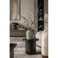 Vase the World Vaas Artic XS | Pastel Green | Mond geblazen glas | Ø17 x H24 cm