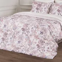 Dommelin Dekbedovertrek Bacio Tencel Satijn 300tc Multi-Roze 200x200/220