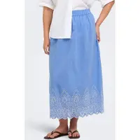 ONLY Cartulum Lange Rok Dames Blauw 46