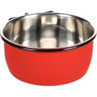 Flamingo Avaro - Eet- En Drinkpot Knaagdier;vogel - Eet- Drinkpot Avaro Moer 13cm Rood/ Zwart 580ml - 1st - 131060 - 1st