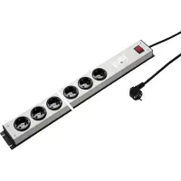 Kaiser Martin 5V stekkerdoos met schakelaar - overspanningsfilter - en 3M kabel (Europese Stekkerdoos) - 1035ZL5L-SW3