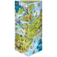 Sonstiges United Dragons of Europe Degano - Legpuzzel 4000 stukjes - Meerkleurig