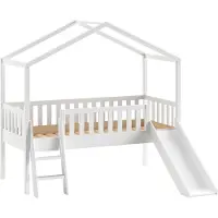 Vipack kinderhuisbed met glijbaan Dallas (90x200 cm)