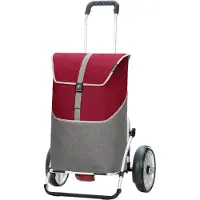 Andersen Shopper Trolley grijs / rood
