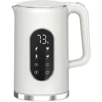 DNA Waterkoker - Luxe RVS Waterkoker - Elektrische Waterkoker - Wit - 16cm x 12cm x 22cm