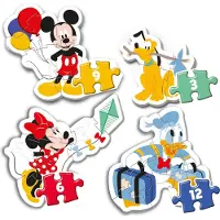 Clementoni - Puzzel - My First Puzzles - Mickey Mouse - Puzzel Voor Kinderen - Special Series Children
