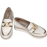 Dorking -Dames - off-white/ecru/parel - ballerina's & mocassins - maat 40