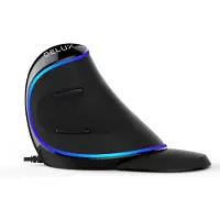 Delux Verticale Ergonomische Muis M168 PLUS (Bedraad-USB)