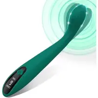 IVY LUX G-Spot Vibrator – Vibrator voor Vrouwen met LCD-scherm – 9 Vibratiestanden – Fluisterstil & 100% Waterdicht – Magnetisch Oplaadbaar – Siliconen – Groen
