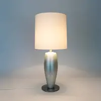 Holländer Tafellamp OMEGA SOTTILE, chroom / zilver, Woon-/ Eetkamer, Keramiek, Tafellamp