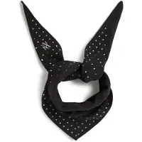 Karl Lagerfeld Doek zwart / transparant
