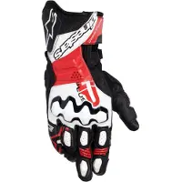 Alpinestars GP Plus R V3 Zwart Wit Fel Rood Leren Handschoenen Maat 3XL