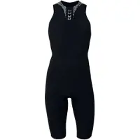 Huub Sub7 Short Sleeve Swimskin Zwart S Man