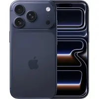 Apple iPhone 17 Pro, 16 cm (6,3 inch), 2622 x 1206 pixels, 1 TB opslag, 48 MP camera, iOS 26, blauw