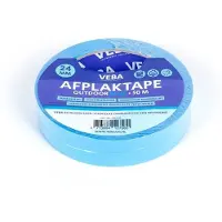 Veba Afplaktape Superior UV bestendig 25mm 50m
